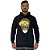 Blusa Moletom Masculino MXD Conceito Com Touca Caveira Gold Tooth - Imagem 1