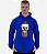 Blusa Moletom Masculino MXD Conceito Com Touca Caveira Moicano - Imagem 1