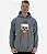 Blusa Moletom Masculino MXD Conceito Com Touca Caveira Moicano - Imagem 4
