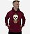 Blusa Moletom Masculino MXD Conceito Com Touca Caveira Moicano - Imagem 2