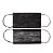 Máscara Descartável Cirúrgica Tripla Mascovida Black - 99% Filtragem Synergex - Cartucho com 5 Unidades - Imagem 4