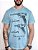 Camiseta IAT Pistola Vintage Azul Claro - Imagem 1