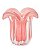 Vaso Murano Naty Quartzo Rose - Imagem 1