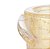 Vaso Murano PP Stick Cristal com Ouro 24k - Imagem 2