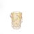 Vaso Murano PP Stick Cristal com Ouro 24k - Imagem 1