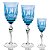 Taça de Cristal Strauss Vinho Tinto 350 ml Azul Claro - Imagem 2