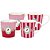 Set 4 Canecas Grandes Rosa/Vermelho - Love Birds - Pip Studio - Imagem 1