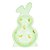 Petisqueira Decorativa Coelho Riviera - Verde Pastel - Imagem 1
