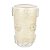 Vaso Murano G Flowers Quartzo Pérola com Ouro 24k - Imagem 1