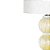 Abajur Murano Versailles Cristal com Ouro 24k - Imagem 2