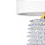 Abajur Murano Rostratto 40 cm Cristal - Imagem 2