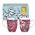 Set 2 Canecas Grandes Rosa Flower Festival - Pip Studio - Imagem 3