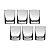 Jogo de 6 Copos de Cristal Crystalex Bohemia Barline Shot 60 ml - Imagem 2