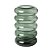 Vaso de Vidro Verde Escuro Transparente 5 Ondas - Imagem 1