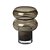 Vaso de Vidro Marrom Base Reta e 2 Ondas - Imagem 1
