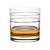 Jogo de 6 Copos de Cristal Whisky Double Blend Mozart - Imagem 1