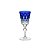 Taça de Cristal Flauta para Licor Mozart Azul Escuro - Imagem 1