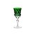 Taça de Cristal Flauta para Licor Mozart Verde Escuro - Imagem 1