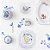 Prato de Sobremesa Flowers - Royal White - Pip Studio - Imagem 4
