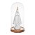 Redoma Decorativa com Base Madeira G - Imagem 3