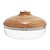 Vaso Decorativo Tampa Madeira G - Imagem 1
