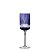 Taça de Cristal Strauss para Vinho 375 ml Harmonia Azul Boreal - Imagem 1