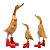 Escultura Pato de Botas em Madeira Vermelha M - Imagem 3