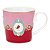 Set 2 Canecas Grandes Rosa/Vermelho - Love Birds - Pip Studio - Imagem 1