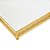 Bandeja Retangular Mirror Cross Grande Ouro 24k - St. James - Imagem 4