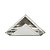 Porta Guardanapo Triangular com Friso Prata - St. James - Imagem 1