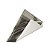 Porta Guardanapo Triangular com Friso Prata - St. James - Imagem 2