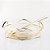 Saladeira Diamante com Par de Talheres Ouro 24k - Riva - Imagem 4