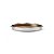 Bandeja Galeria Lisa Oval com Fundo Madeira - St. James - Imagem 1