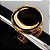Bandeja Impacto Retangular Grande com Detalhe Ouro 24k - Riva - Imagem 4