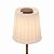 Luminária Zafferano Swap Pro Corten com Tecido Plissado - Imagem 4