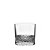 Jogo de 6 Copos de Cristal Strauss on The Rocks 370 ml Diamante - Imagem 1