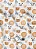 Tecido Microfibra Estampa Digital Cute Animals 1,55m de Largura - Imagem 1