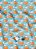 Tecido Microfibra Estampa Digital Tábua Azul 1,55m de Largura - Imagem 1
