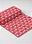Tecido Microfibra Estampa Digital Coração Branco Fundo Vermelho 1,55m de Largura - Imagem 1