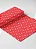 Tecido Microfibra Estampa Digital Corações Fundo Vermelho 1,55m de Largura - Imagem 1