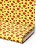 Tecido Microfibra Estampa Digital Mini Morango Fundo Amarelo 1,55m de Largura - Imagem 1