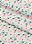 Tecido Microfibra Estampa Digital  Flores Rosa Fundo Palha 1,55m de Largura - Imagem 1