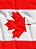 Tecido Microfibra Estampa Digital Bandeira do Canadá 1,55m de Largura - Imagem 1
