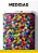 Tecido Microfibra Estampa Digital Quadrados Coloridos 3D 1,55m de Largura - Imagem 1