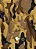 Tecido Microfibra Estampa Digital Camuflada Bege, Marrom e Preto 1,55m de Largura - Imagem 1