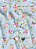 Tecido Oxford Estampa Digital Floral Fundo Azul Bebê 1,55m de Largura - Imagem 1