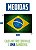 Tecido Oxford Estampa Digital Bandeira do Brasil 1,55m de Largura - Imagem 2