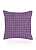 Tecido Veludo Suede Estampa Digital Quadriculado com Roxo 1,40m de Largura - Imagem 2