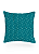 Tecido Veludo Suede Estampa Digital  Floral Azul Turquesa 1,40m de Largura - Imagem 2