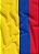 Tecido Veludo Suede Estampa Digital Bandeira da Colômbia 1,40m de Largura - Imagem 1